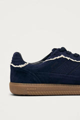 Crochet Sneakers in Navy