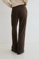 Dobra Corduroy Trousers in Khaki