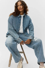 Nash Motif Denim Shirt