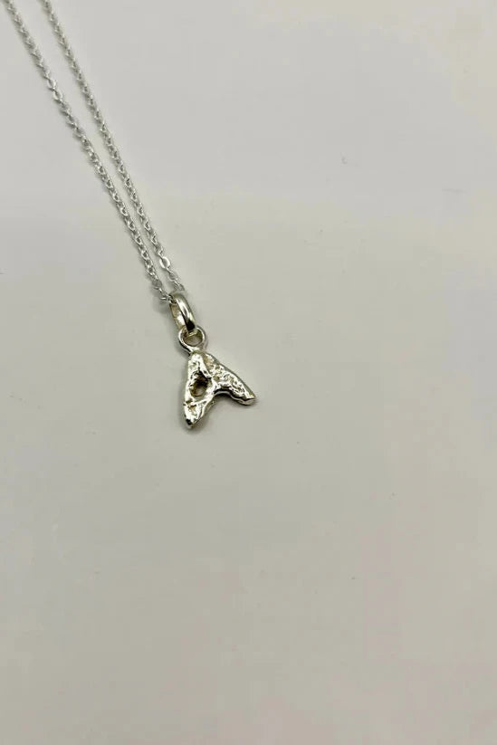 Letter Pendant in Silver