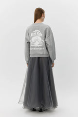 Aprés Ski Club Sweatshirt in Grey
