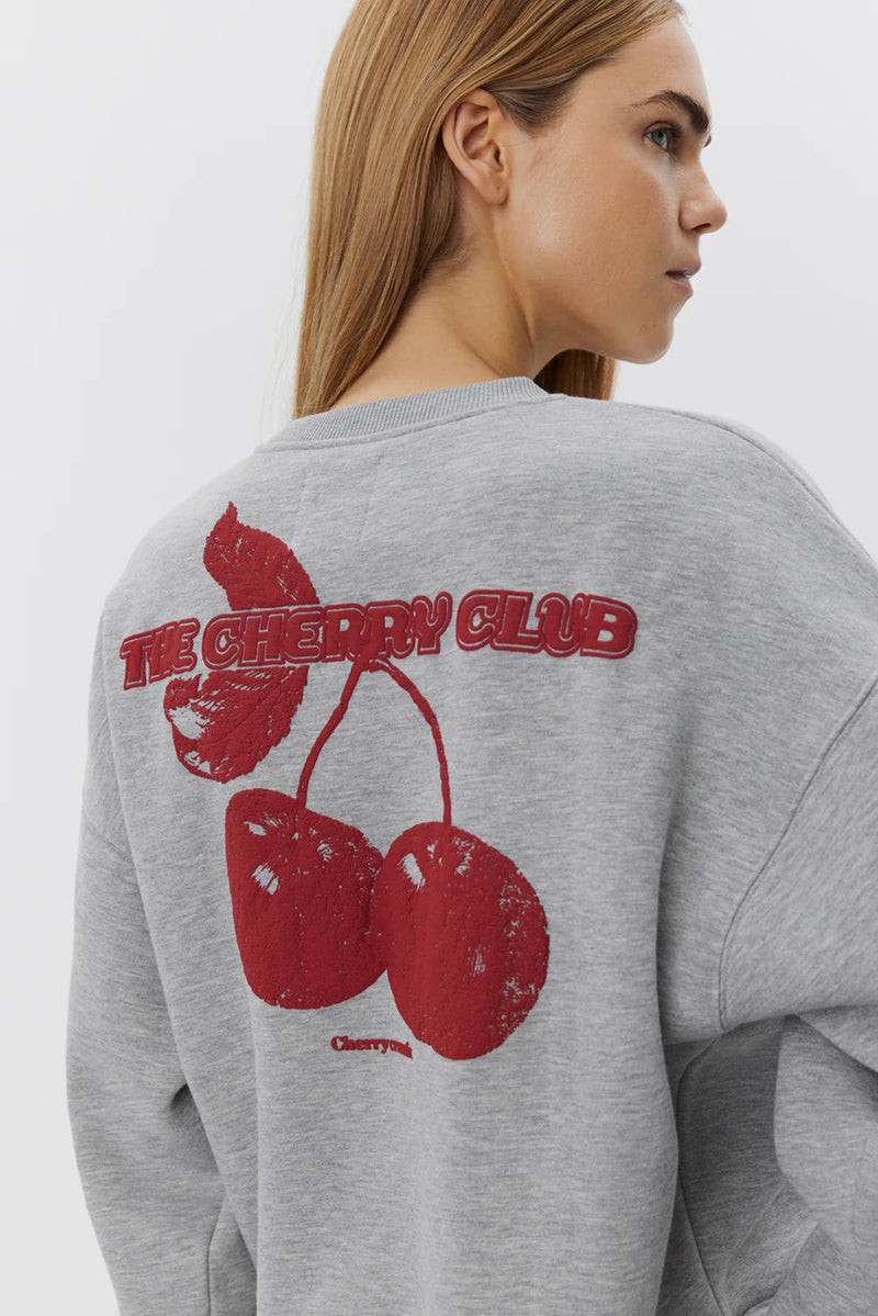 Cherry Slogan Sweatshirt