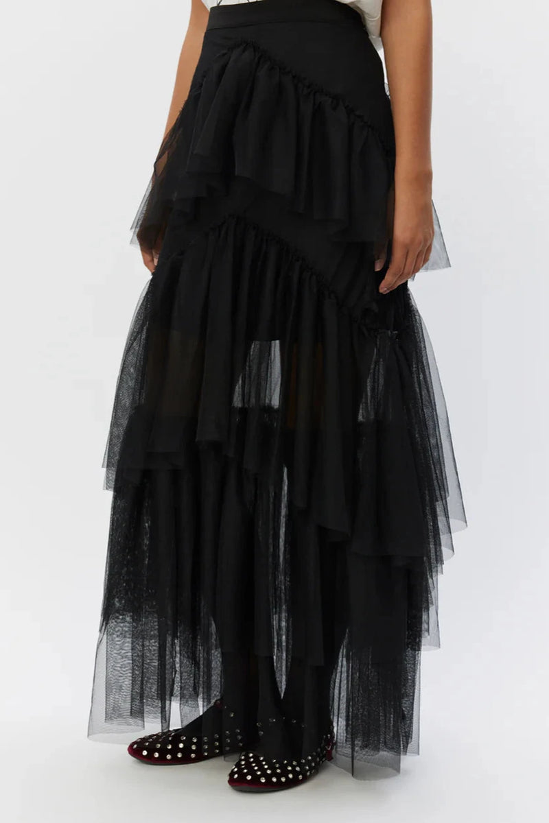 Long Tulle Skirt