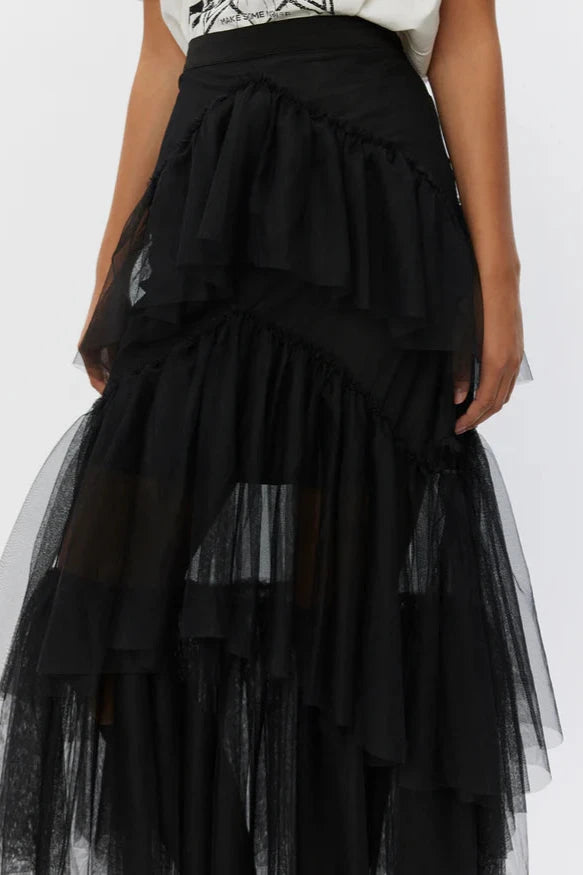 Long Tulle Skirt