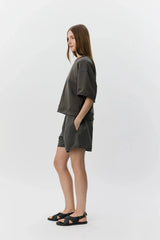 Sweat Shorts in Warm Stone