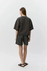 Sweat Shorts in Warm Stone