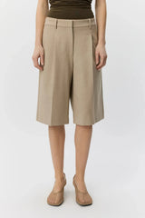 Suiting Shorts in Light Sand