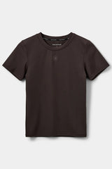 Sports T-Shirt in Dark Brown