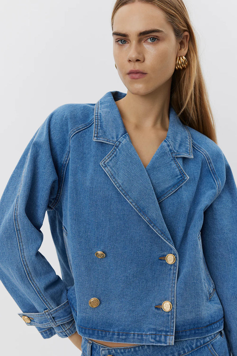 Cropped Denim Jacket