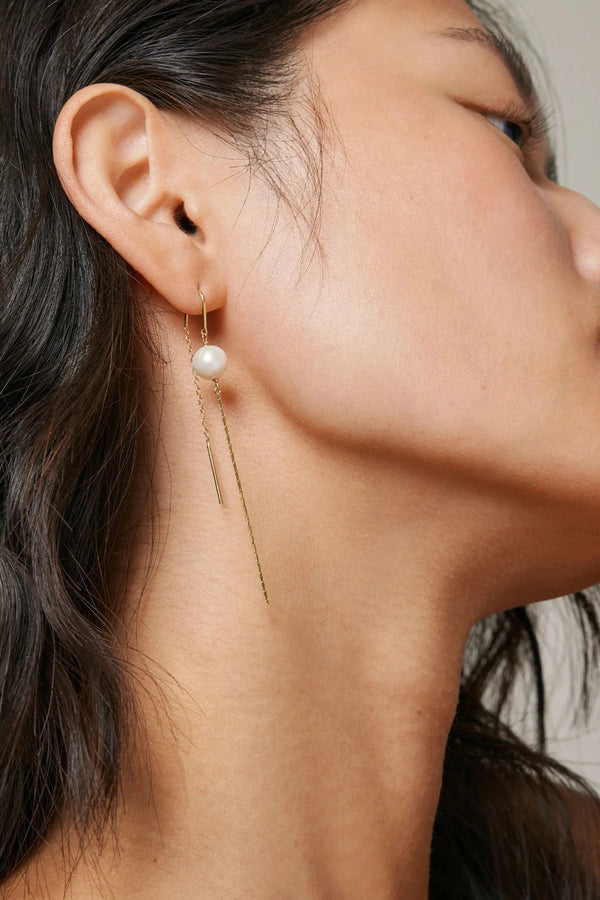 Aga Pearl Drop Earring