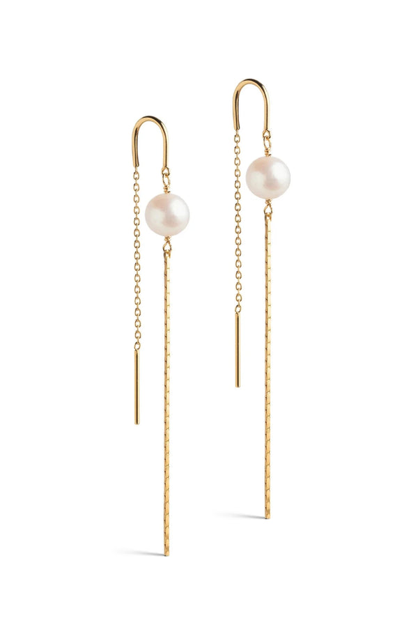 Aga Pearl Drop Earring