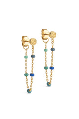 Lola Drop Earrings in Atlantic