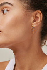 Lola Drop Earrings in Marine
