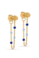 Lola Drop Earrings in Marine