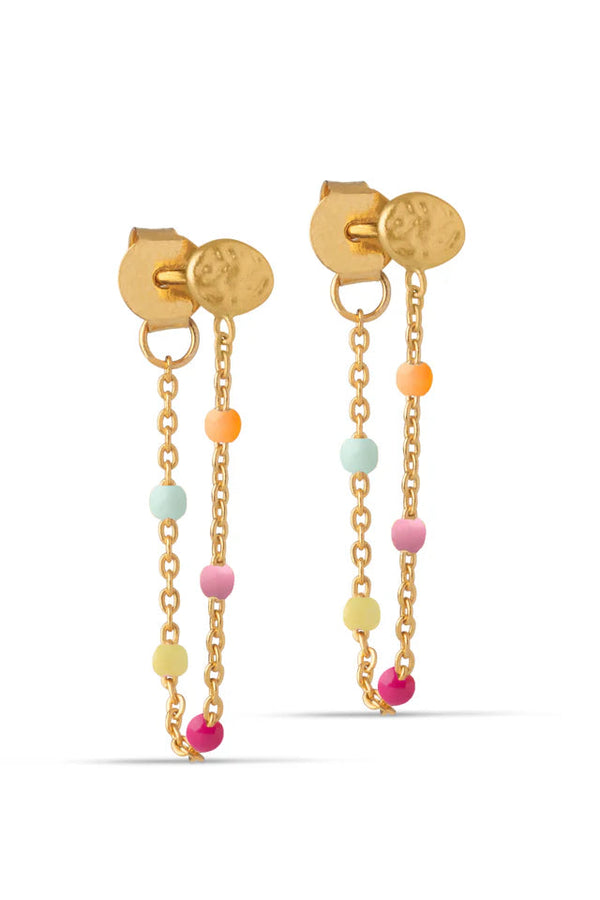 Lola Drop Earrings in Rainbow
