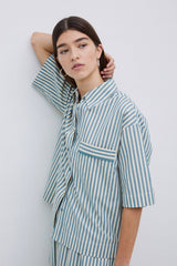 Striped Shirt in Green