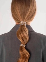 Dorés Scrunchie Bracelet in Pearly Drops