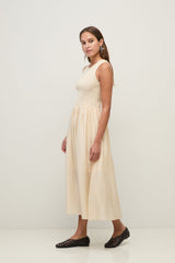 Maxi Dress in Ecru