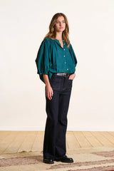 Bootcut Jean in Dark Denim