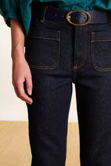 Bootcut Jean in Dark Denim