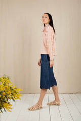 Fleur Sweatshirt in Rose