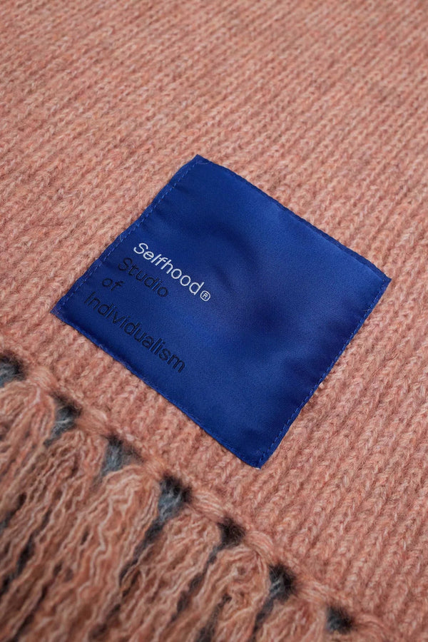 Fluffy Scarf in Blue
