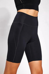 Compressive Bike Shorts in Black