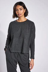 ReSet Tee in Midnight Moon