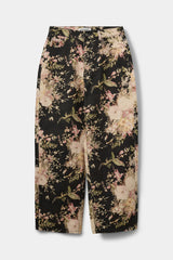 Havana Barrel Jean in Floral Mix