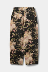 Havana Barrel Jean in Floral Mix