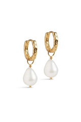 Significant Pearl Hoops