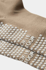 Pilates Grip Socks in Dusty Sand