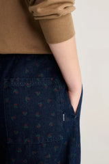Swamp Whirl Denim Cocoon Pants
