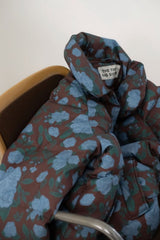 Rose Puff Jacket in Brown