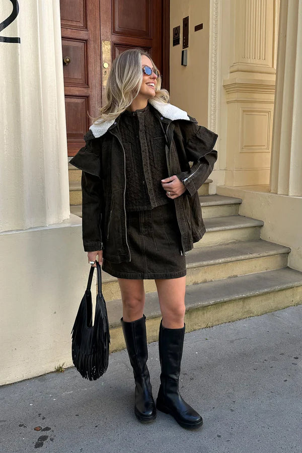 Finn Jacket in Cacao