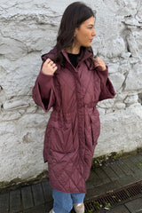 Neva Jacket in Burgundy