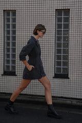 Bette Studded Dress in Raven