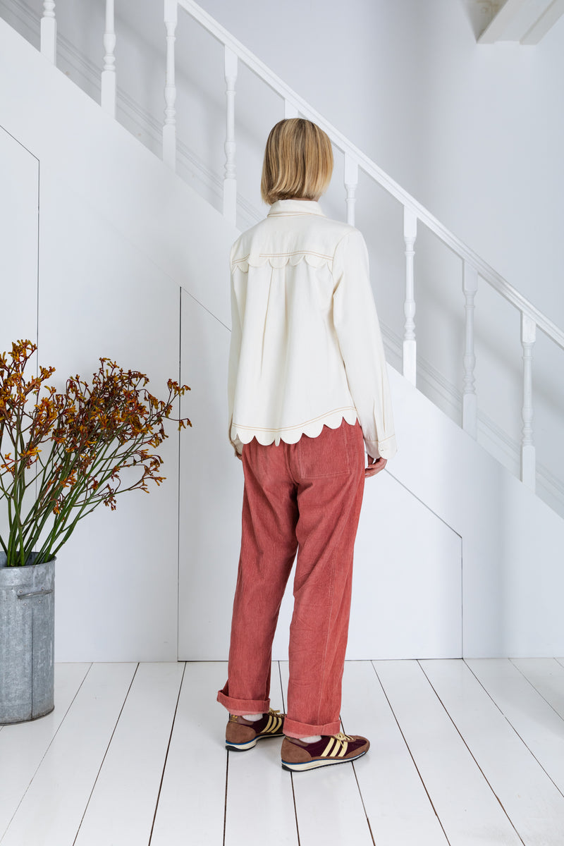 Issie Shirt in Ecru