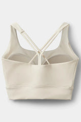 Josie Sports Bra in Off White