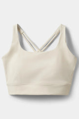 Josie Sports Bra in Off White
