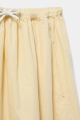 Midi Skirt in Light Yellow