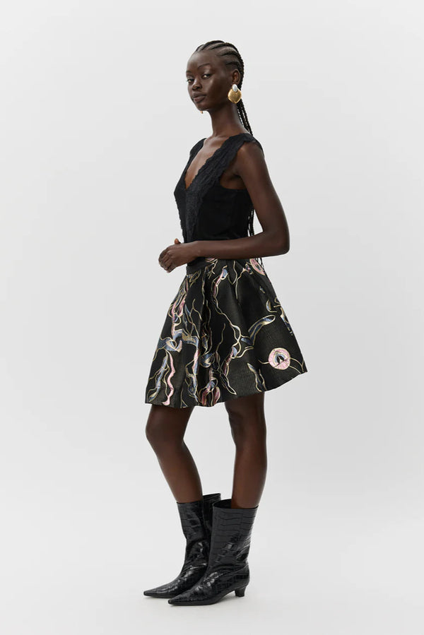Katy Metallic Skirt