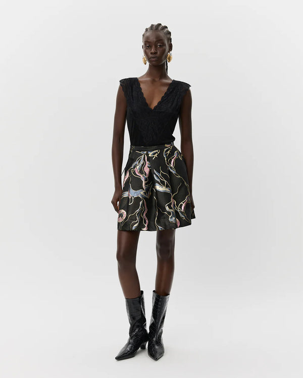 Katy Metallic Skirt