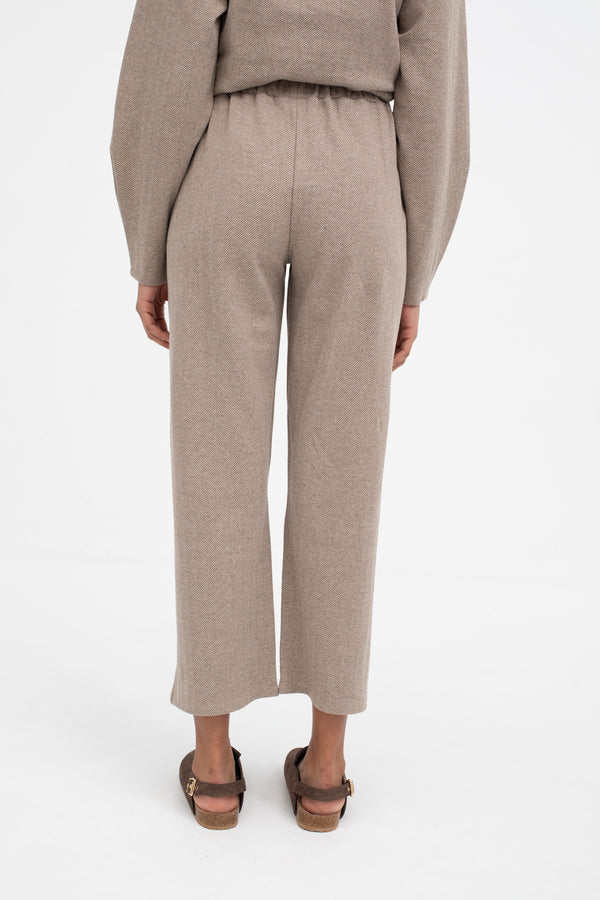 Koreg Trouser in Brown