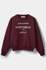 Luisa Sweatshirt in Burgundy