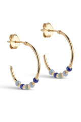 Large Lola Hoops in Earthtone