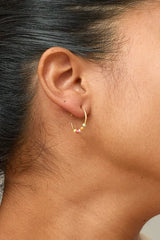 Large Lola Hoops in Rainbow