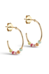 Large Lola Hoops in Rainbow