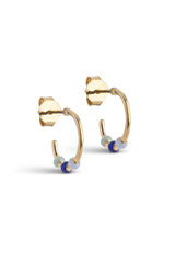 Small Lola Hoops in Earthtone