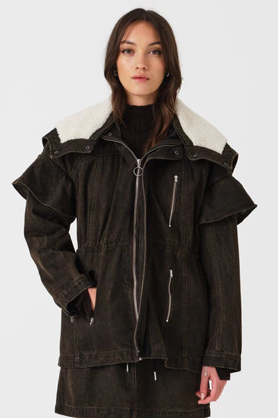 Finn Jacket in Cacao